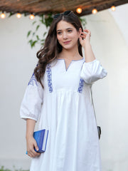 Azure Blossom Dress