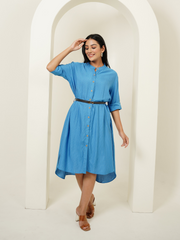 Blue Stripes Dress