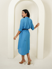 Blue Stripes Dress