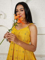 Co-ord Set in Cotton Jacquard Fabric