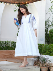 Azure Blossom Dress