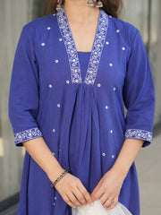 Azure Elegance Kurta Set